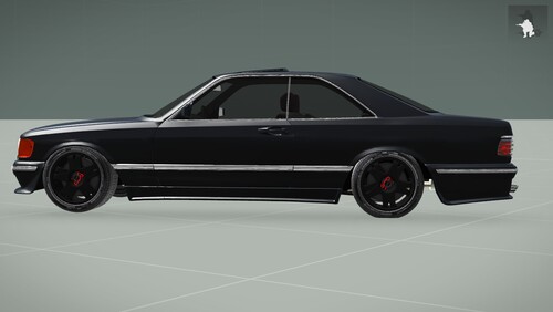 Mercedes 560 SEC AMG