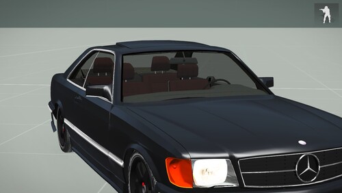 Mercedes 560 SEC AMG