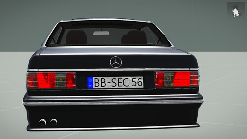 Mercedes 560 SEC AMG