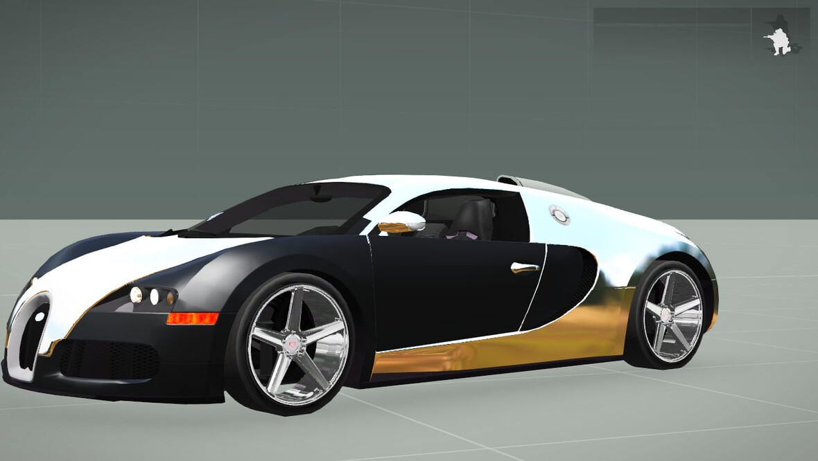 Bugatti Veyron SS Tuned Chrome 13
