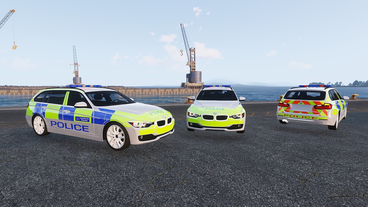 2014 BMW 330d F31 British Police
