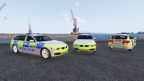 2014 BMW 330d F31 British Police