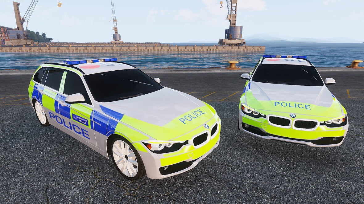 2014 BMW 330d F31 British Police