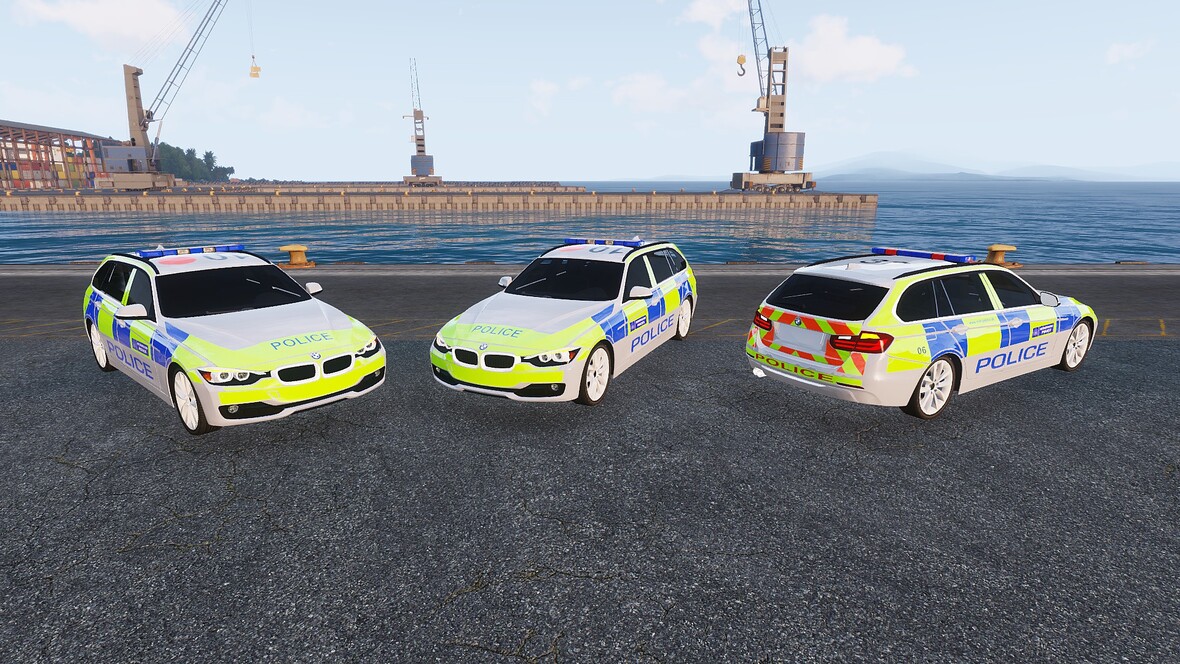 2014 BMW 330d F31 British Police