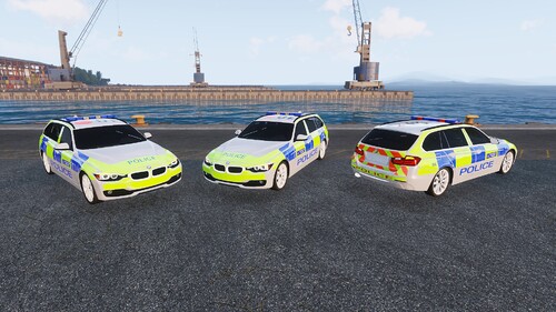 2014 BMW 330d F31 British Police