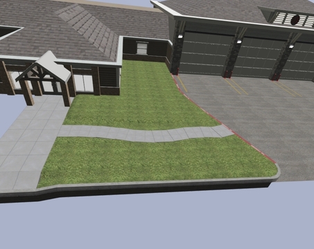 [3A] FireStation | WIP | Dieser Gehweg ist zu viel des guten ^^ | Poly fresser
