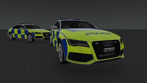Audi RS7 - British Police