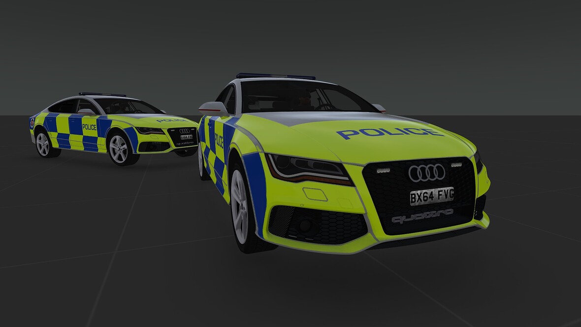 Audi RS7 - British Police