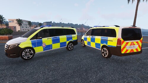 [WORK IN PROGRESS] Mercedes Benz V250 - British Police Transport