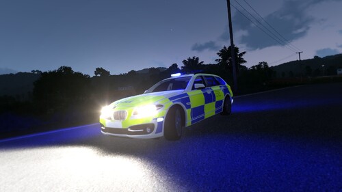 BMW 530d F11 Police