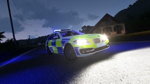 BMW 530d F11 Police