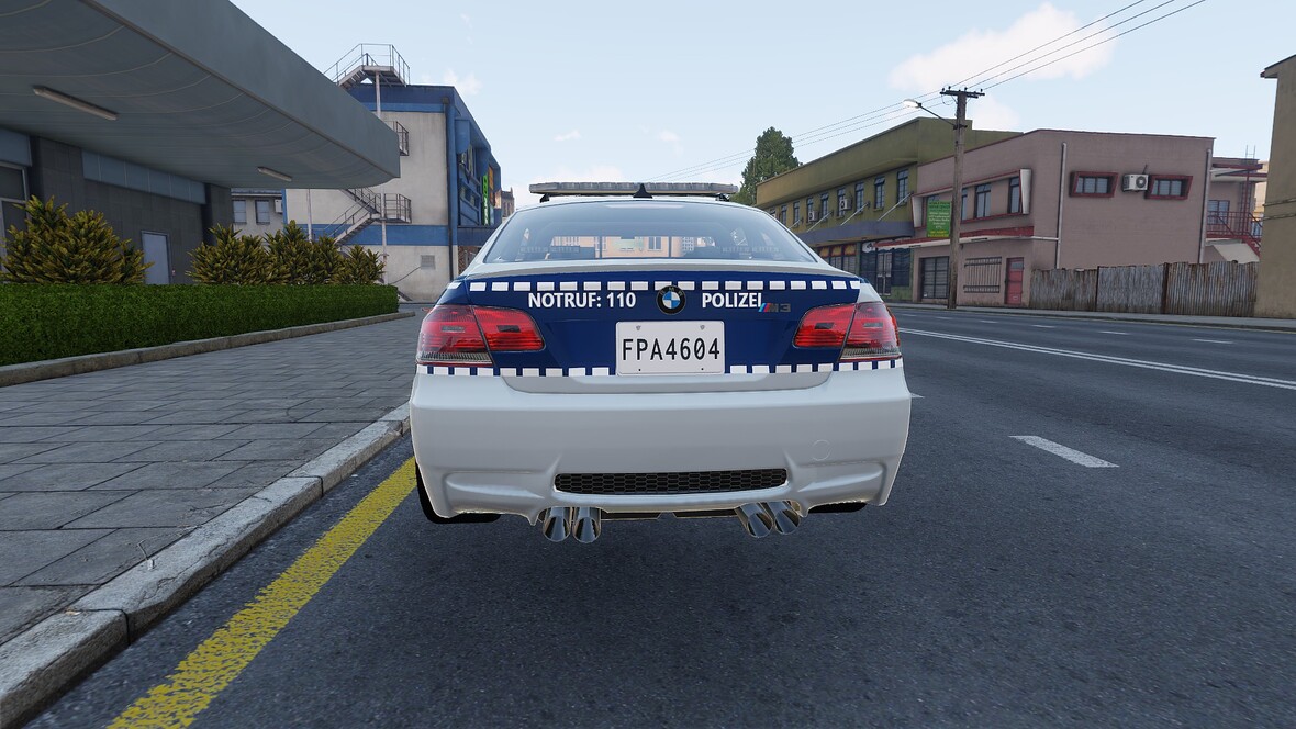 BMW M3 Deutsche Polizei