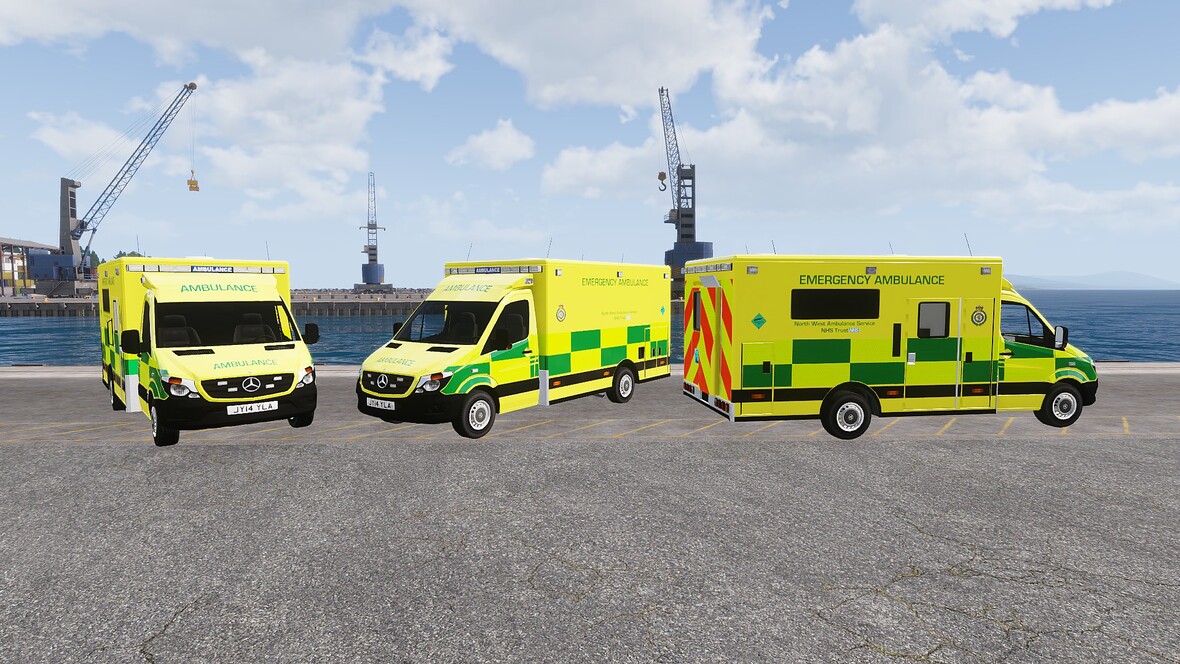 Mercedes-Benz Sprinter Ambulance [Work in Progress}