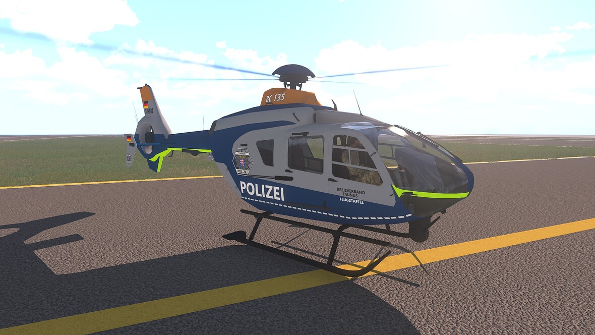 EC 635 (Eurocopter)  von der Taunus Polizei