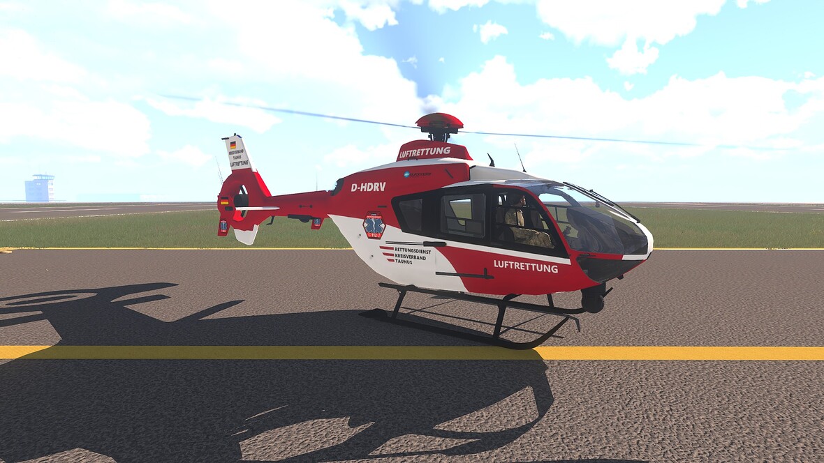 EC 635 (EUROCOPTER) Von dem Rettungsdienst Taunus