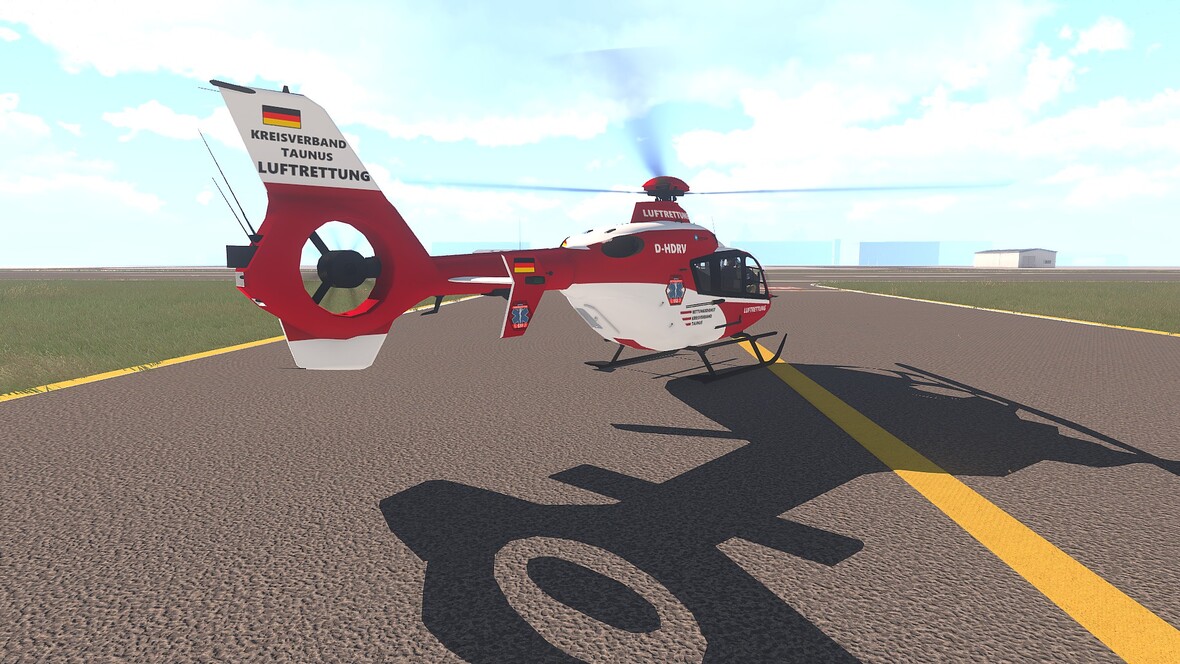 EC 635 (EUROCOPTER) Von dem Rettungsdienst Taunus