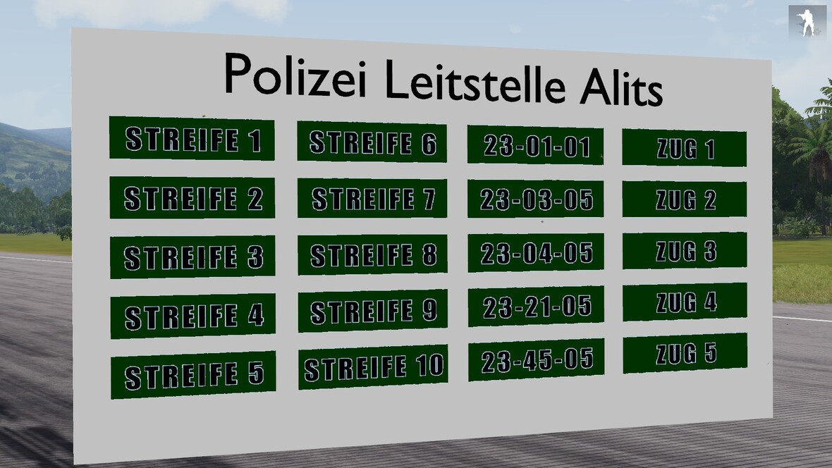 TFM_Leitstelle | Leitstellen Tafel V1