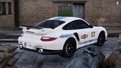 Porsche 911 GT2 - Martini Used Design ( Rear )