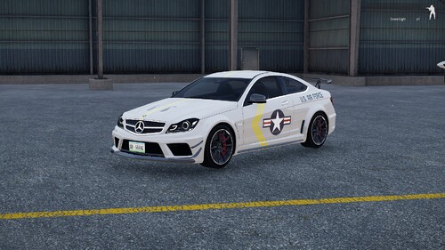 Mercedes Benz C63 - U.S.A.F. (Front)