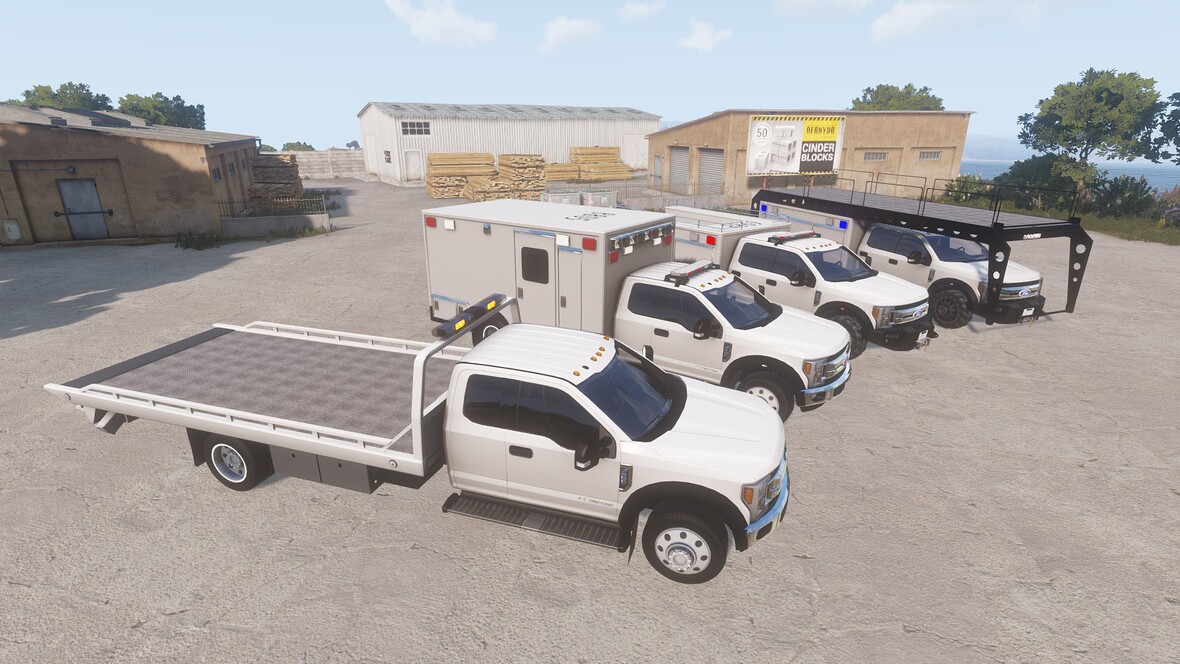 Ford F-550 Super Duty Special Vehicles Pack