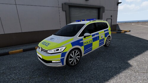 2019 Volkswagen Touran british Police