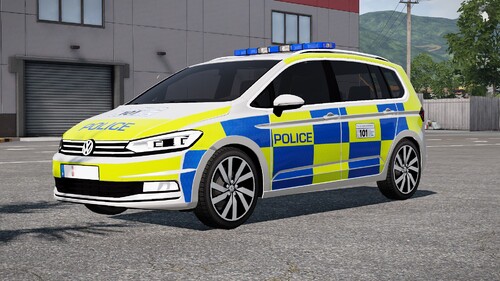 2019 Volkswagen Touran British Police