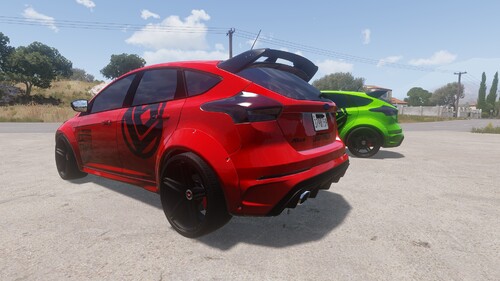 Ford Focus RS Liberty Walk'17