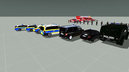 Fahrzeugflotte Polizei