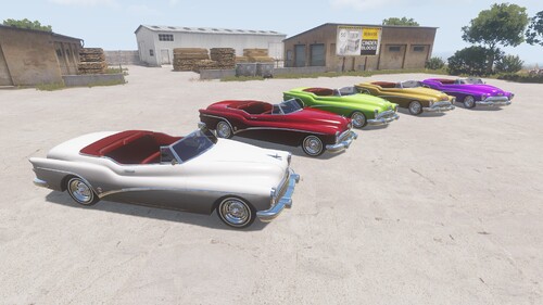 Действия Buick Skylark '1953