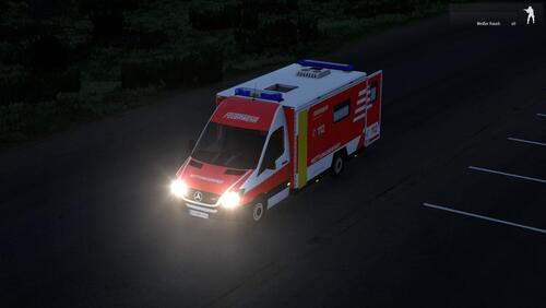 RTW von der Berufsfeuerwehr Frankfurt