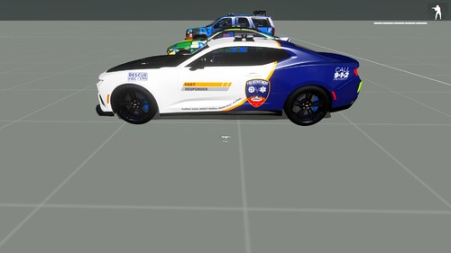 Camaro ZL1 Fire Department Car Skin | Atlantik Gaming