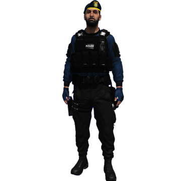 NewCityLife Schutzpolizei Pullover mit Weste
