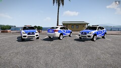 BMW X6 | Ford Mustang Polizei
