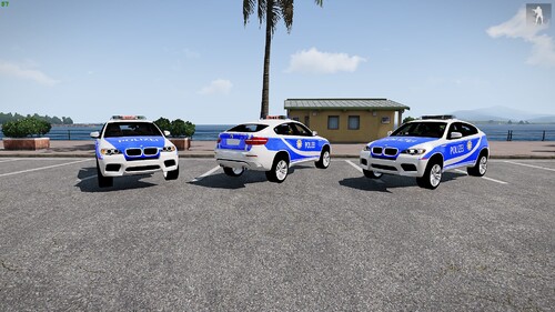 BMW X6 | Ford Mustang Polizei