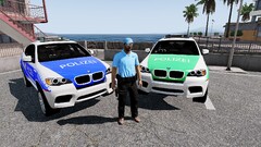 BMW X6 | Ford Mustang Polizei