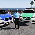 BMW X6 | Ford Mustang Polizei