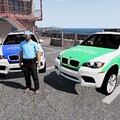 BMW X6 | Ford Mustang Polizei