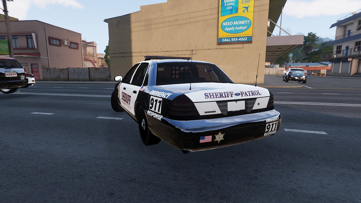 Ford Crown Victoria vom Sheriff Department
