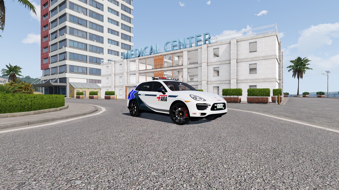 Porsche Cayenne 2012 Medic EMS