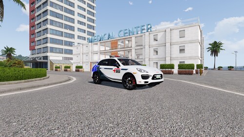 Porsche Cayenne 2012 Medic EMS