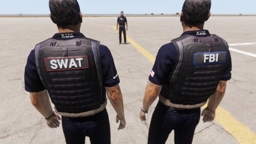 SWAT und FBI Vesten