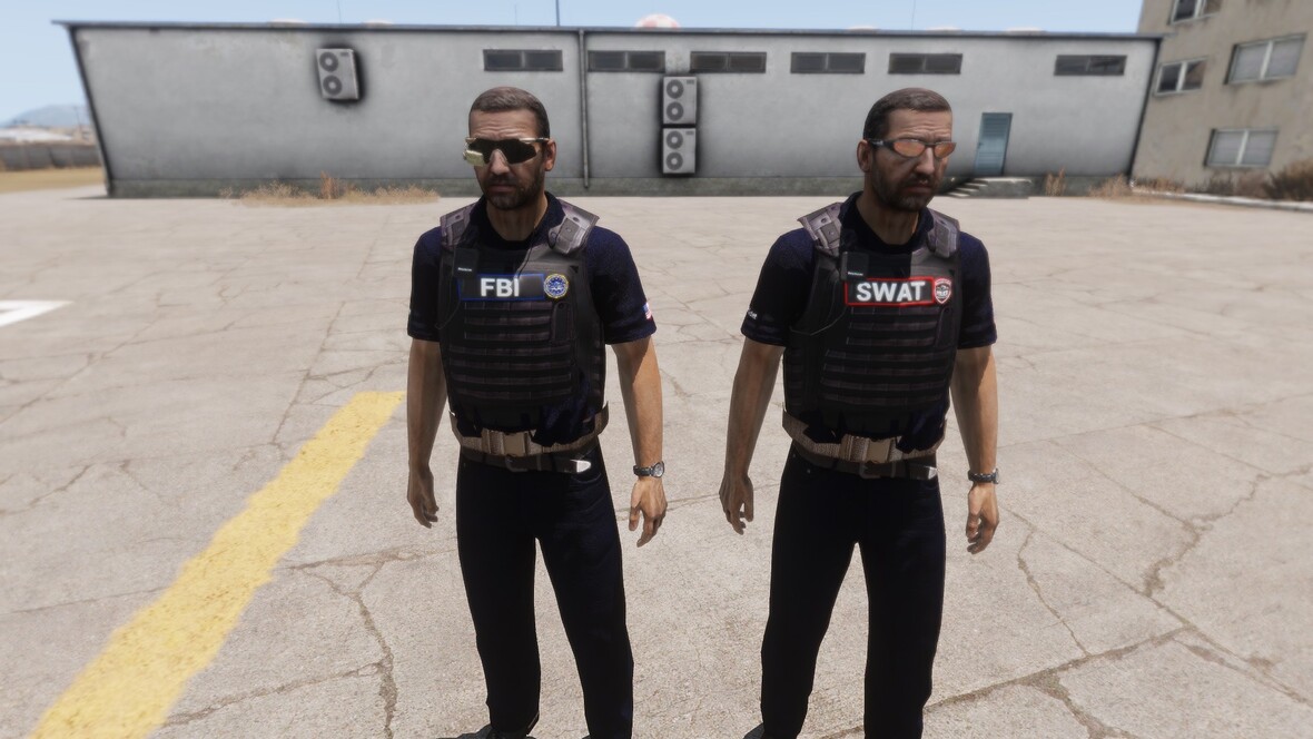 SWAT und FBI Vesten