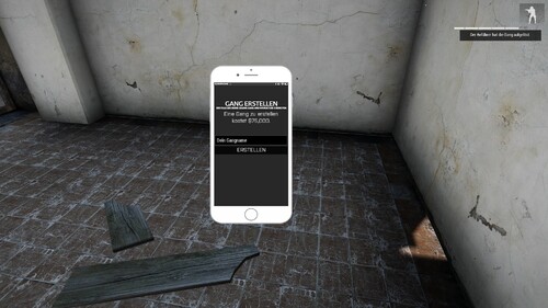 Z Menü V2 Ingame Ansicht Gang Erstellen