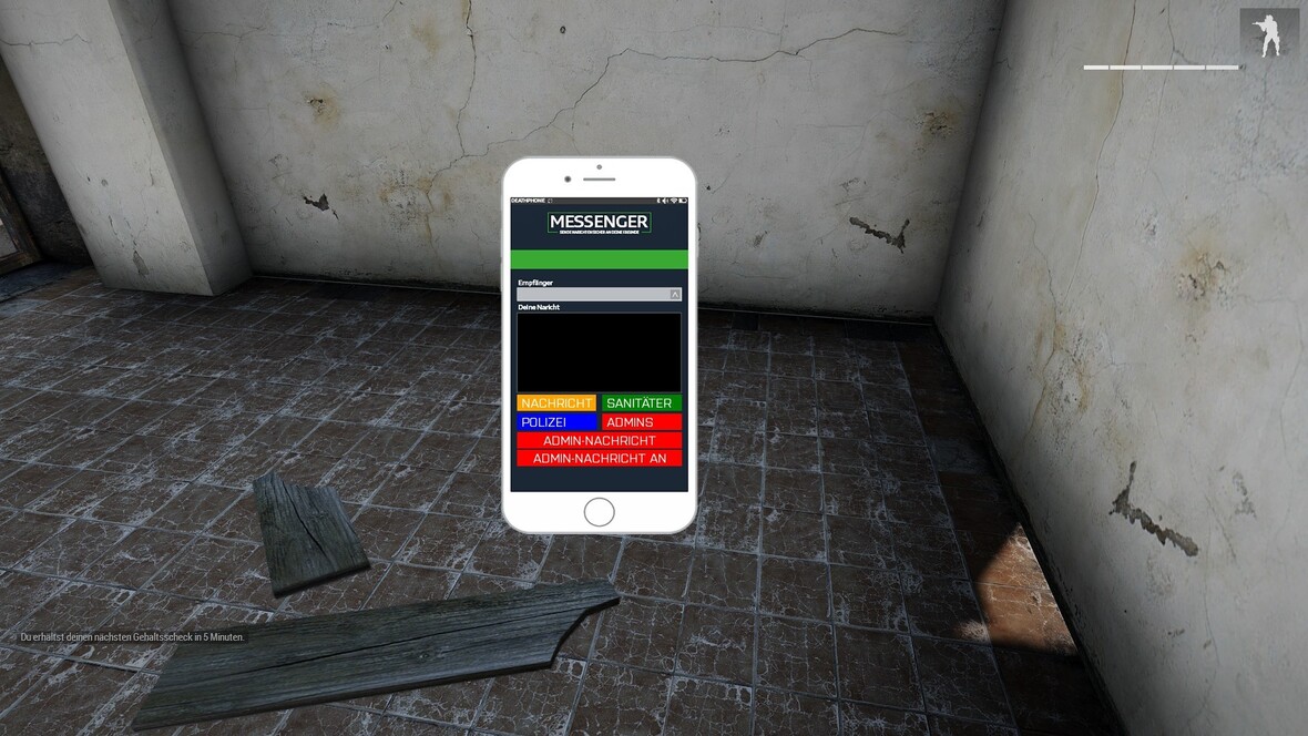 Z Menü V2 Ingame Ansicht Telefon
