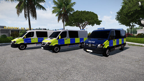 2014 Mercedes-Benz Sprinter british police transport