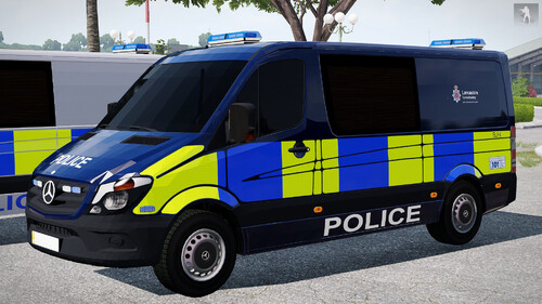 2014 Mercedes-Benz Sprinter british police transport