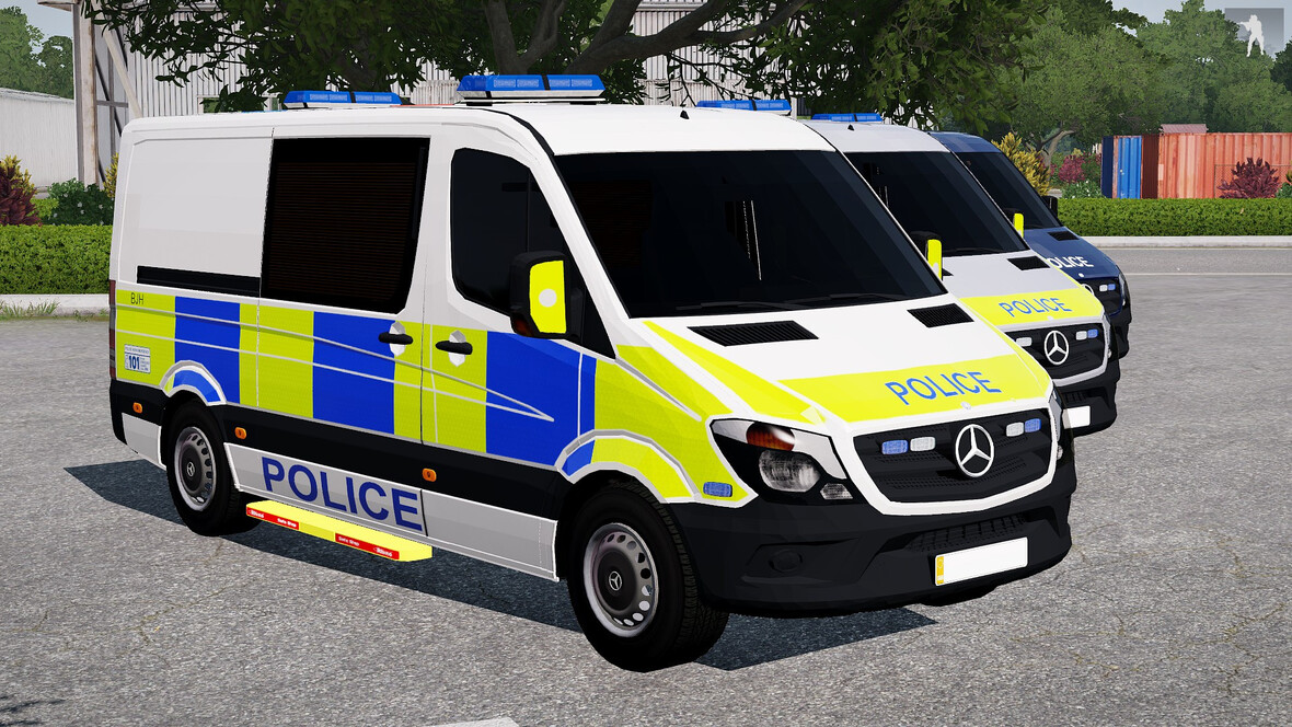 2014 Mercedes-Benz Sprinter british police transport