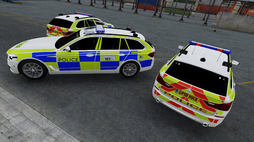 2018 BMW G31 TOURING POLICE [WIP]
