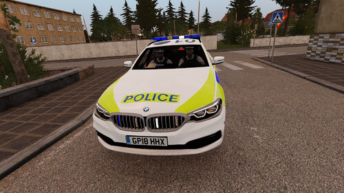 2018 BMW G31 TOURING POLICE