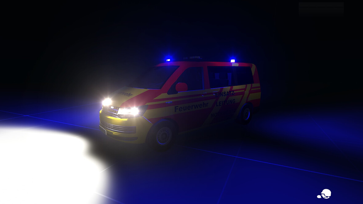 EL T6 bei Nacht